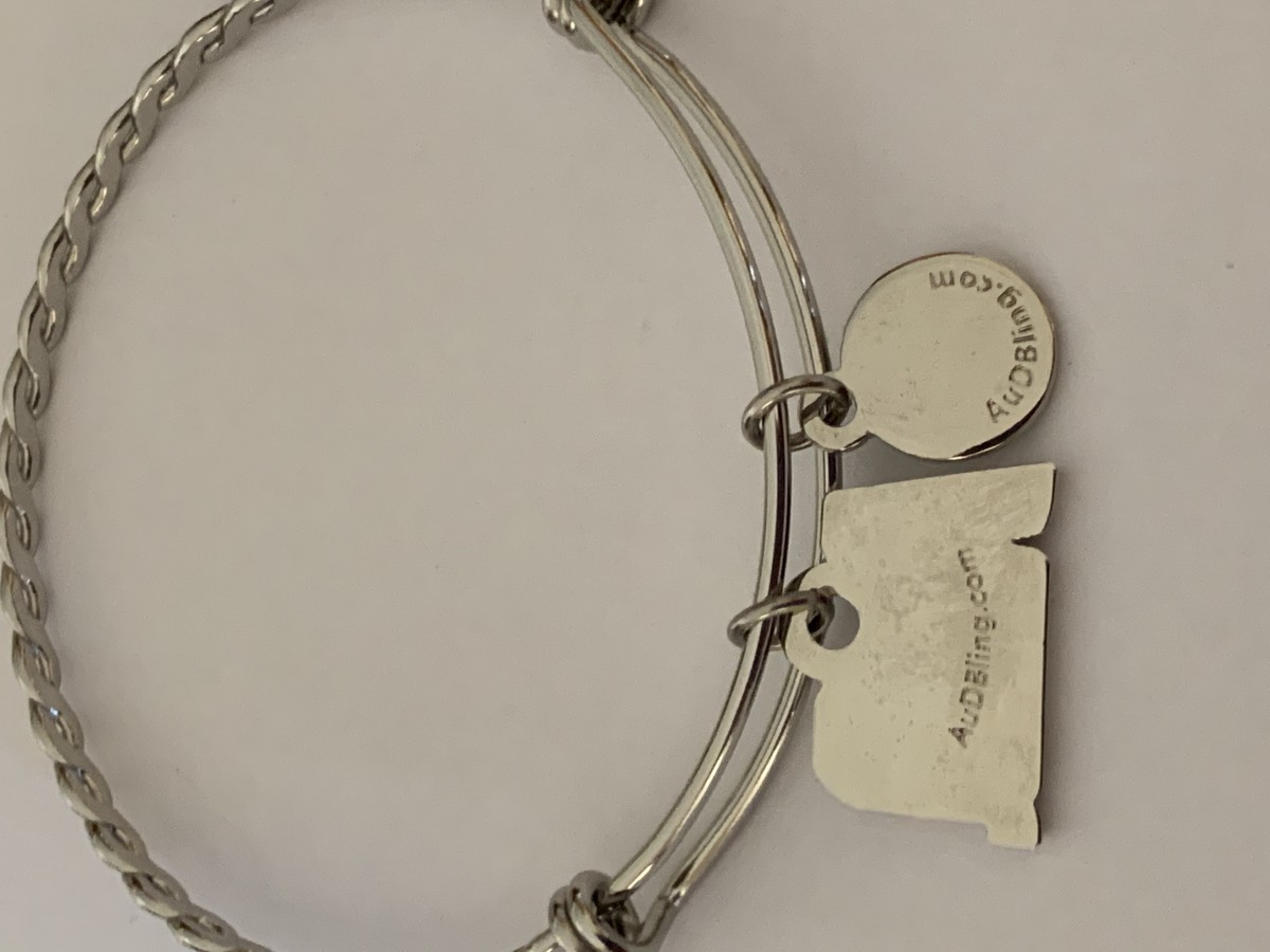 LOUIS VUITTON Sterling Silver Lockit Bracelet 1222328